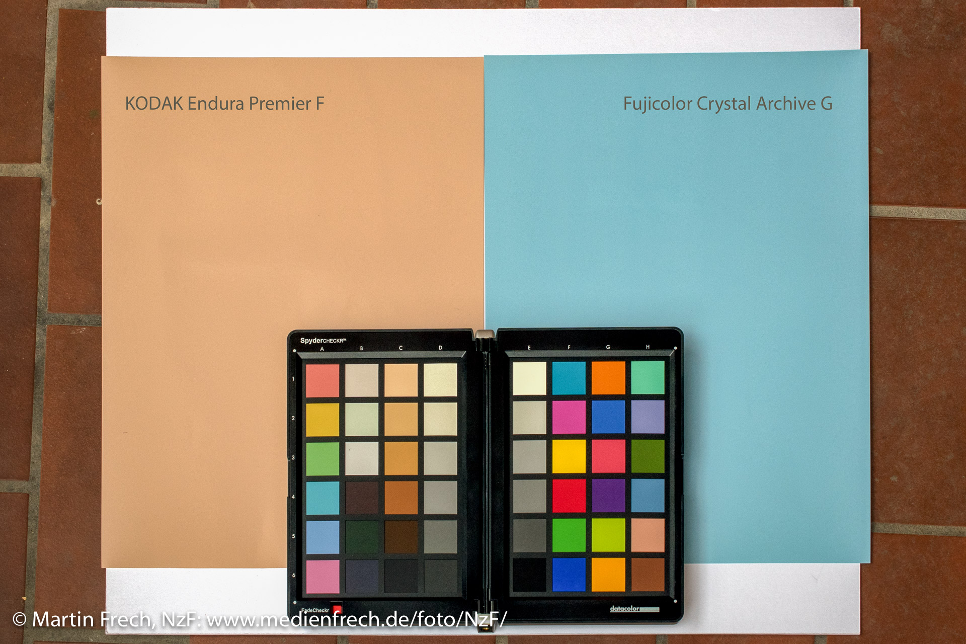 Martin Frech NzF Kodak Endura Vs Fujifilm Crystal Archive